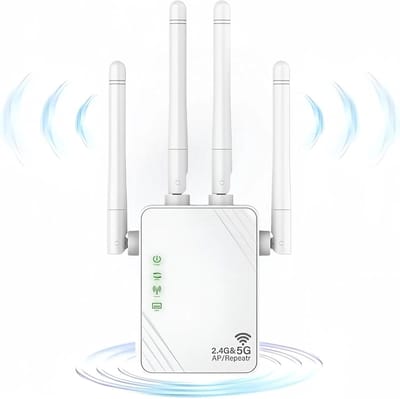 Solacis Wifi versterker stopcontact - Wifi versterker - Wifi repeater - Wifi stopcontact - Wifi verbeteren - Betere wifi - Must have voor een betere wifi in huis!