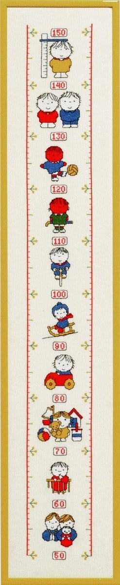 Borduurpakket  groeimeter/meetlat  van dick bruna