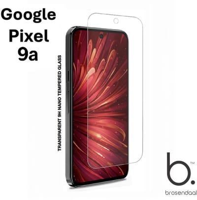 Brosendaal Screenprotector voor Google Pixel 9a - 9H Nano Coating - Ultradun - Maximaal Kras- en Valbestendig