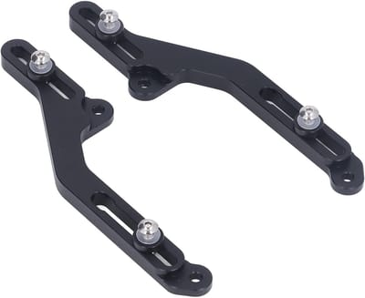 Motorfiets Windscherm Verstelbare Beugels voor NC750X 2021 - Aluminium Windscherm Riser en Accessoires voor Verbeterde Bescherming en Comfort