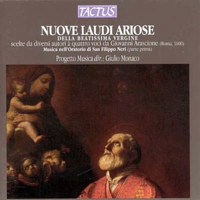 Giulio Monaco, Ensemble Progetto Musica - Nuove Laudi Ariose Della Beatissima Vergine (Parte Prima) (CD)