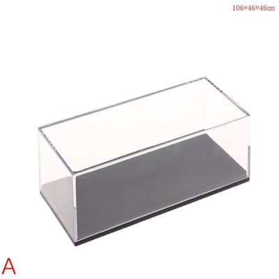 Duurzaam Drie Maten 1:64 Auto Model Display Box Transparante Beschermhoes Acryl Stofkap Opberghouder