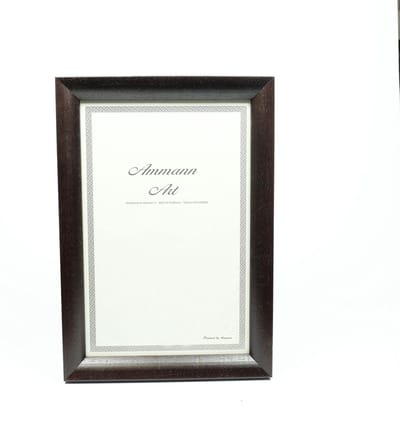 AL - Houten Fotolijst - Donker Bruin - 18 x 24 cm