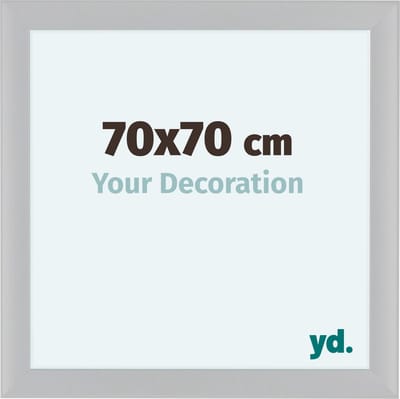 Your Decoration - Fotolijst 70x70 cm - MDF - Wit Hoogglans - Como