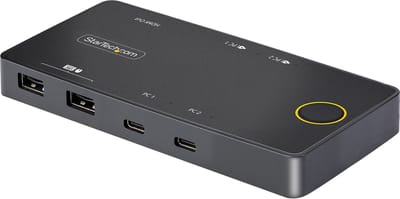 StarTech.com C2-H46-UC2-PD-KVM KVM-switch Zwart