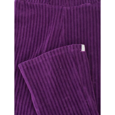 LOOXS Little Meisjes broek - Maat 98 in de kleur Paars van 78% Cotton 18% Polyester 4% Elasthane - 2631-7612-605