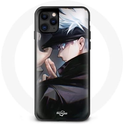 Coque - Satoru Gojo - Iphone 11 Pro Max - Souple - Noir - Anime Jujutsu Kaisen