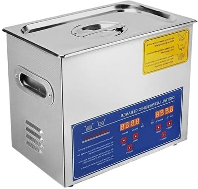 Ultrasoon Reiniger - Sieraden Schoonmaker - Diep Reinigen - Digitale Timer - 3L Tank - Zilver
