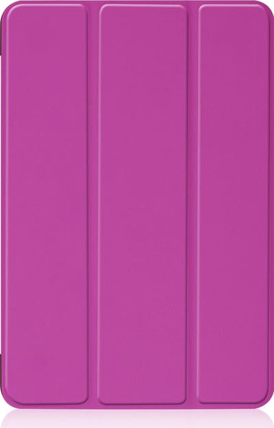 Hoesje - Geschikt voor Apple iPad Air 5 (2022) - 10.9 inch - 5e Generatie - M1 - Dun & Stevig - Trifold Bookcase - Hard Cover - Hardcover Book Case - Tablet Hoes - Paars
