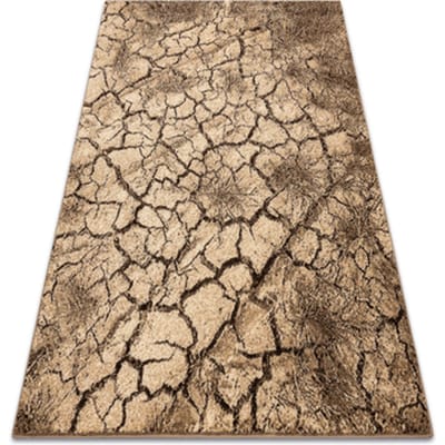 Kleden Rugsx Tapijt KARMEL Terra gebarsten grond noot 240x340 cm