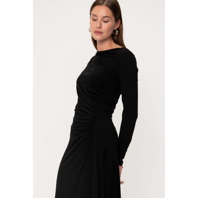 VIVEH Nashira Dress Black Größe: 34 | Midikleider Outlet | Damen | Schwarz