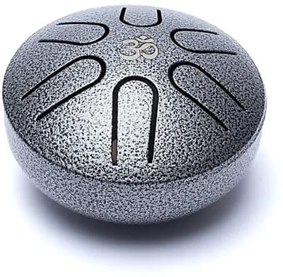Hluru mini handpan grijs - Ø 7,5 cm