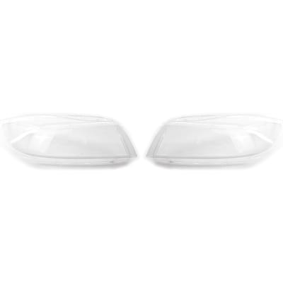Couvercle de phare au xénon HID pour phare de voiture, lentille transparente, coque de remplacement pour BMW série 3 E90 E91 transparent