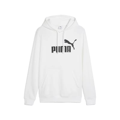 Puma Ess N1 Logo Hoodie Wit XL Man