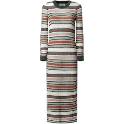 Pepe Jeans North Jurk Veelkleurig M Vrouw