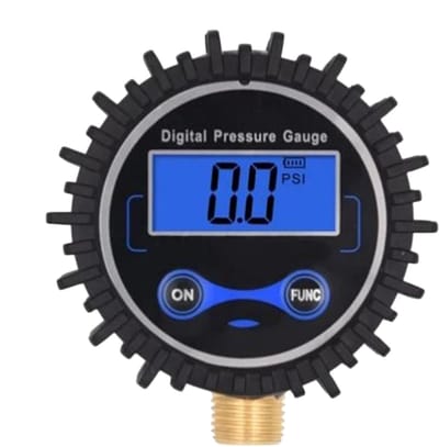 Digitale bandenspanning meter - Luchtmeter banden - Veilig rijden - Automatisch oppompen - 0-250 PSI - Blauw groen