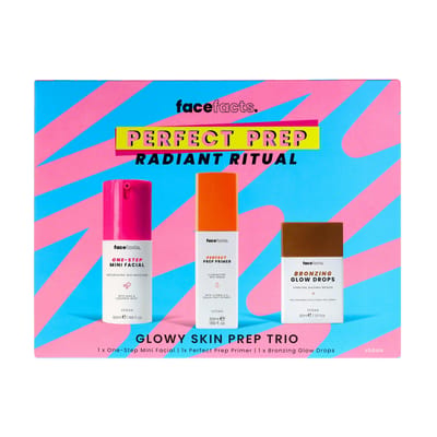 Face Facts Perfect Prep Radiant Ritual Gift Set 50 ml + 50 ml + 30 ml