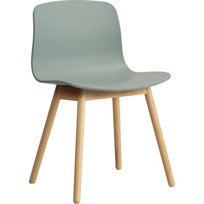 HAY About a Chair AAC 12 - Standaard glijders kunststof - lak op waterbasis - fall green 2.0