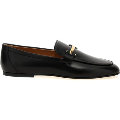 Tod's Zwarte Kalfsleren Instaploafer