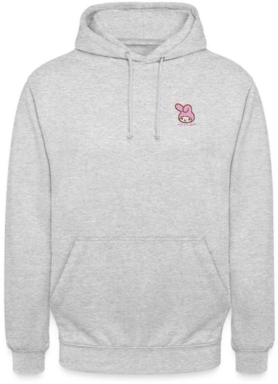 My Melody Geborduurd Portret Hoodie Unisex