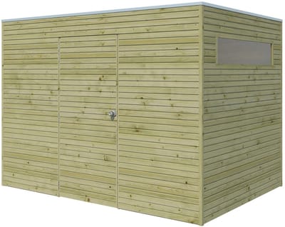 Woodlands Blokhut QB Groen Geïmpregneerd 300 x 210 cm