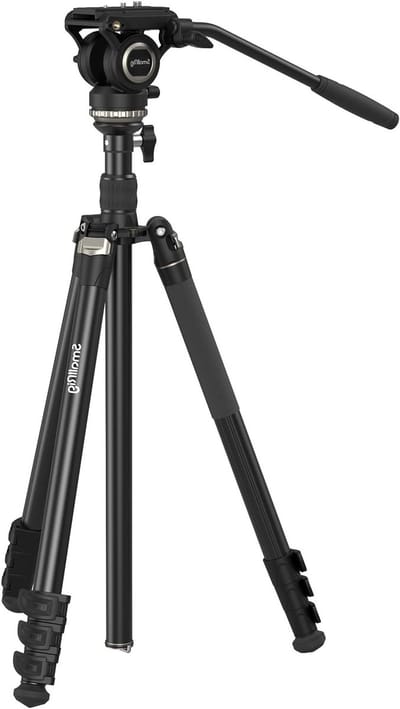 Professionele Video Tripod van 192 cm met Monopod en Spirit Level voor DSLR en Camcorder Gebruik