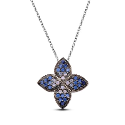Blauw Blad Ketting