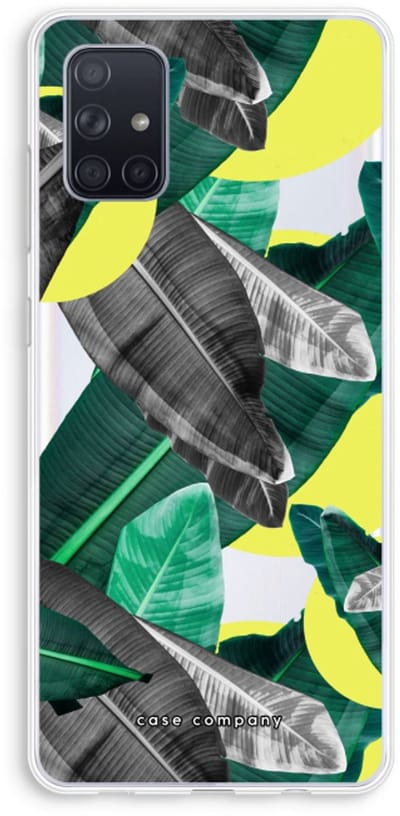 Case Company® - Hoesje geschikt voor Samsung Galaxy A71 hoesje - Fantasie jungle - Soft Cover Telefoonhoesje - Bescherming aan alle Kanten en Schermrand