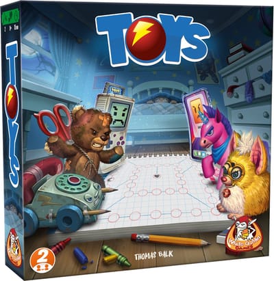 White Goblin Games - Toys - 2 persoonsspel - 2 spelers - 15 minuten - Vanaf 8 jaar
