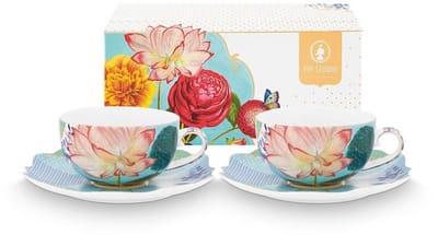 Pip Studio-Kop & schotel-Royal Multi-Set van 2-250ml-porselein