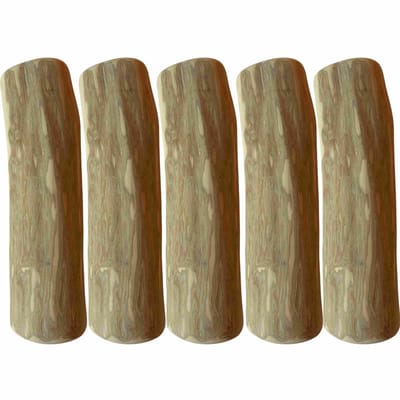 Boris & Lotje Koffieboom Kauwwortel Hond XXL (23–25 cm) - 5 Stuks - Hondensnack - Kauwstaaf - Harde Kauwsnack - Hypoallergeen - Coffee Wood