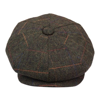 Peaky Blinders visgraat platte hoed voor heren