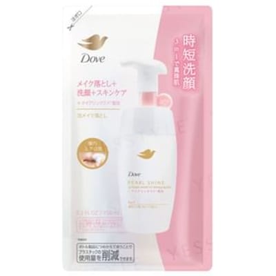 Dove Japan - Pearl Shine 12 Pearl-Mimetic Amino Acids 3-in-1 Foam Makeup Remover Refill 150ml