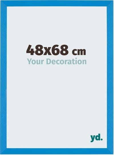 Your Decoration - Fotolijst 48x68 cm - MDF - Helder Blauw - Mura