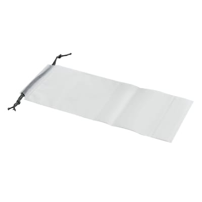 Housse Parapluie Humide Translucide Imperméable Portable avec Cordon de Serrage Sac de Transport Parapluie pour Voyage en Extérieur white