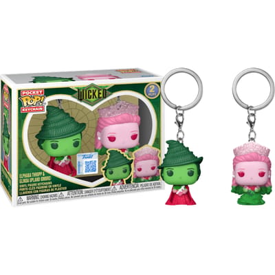 Funko Wicked POP! Vinyl Keychain 2-Pack G&E (Ombre) 4 cm Keyrings