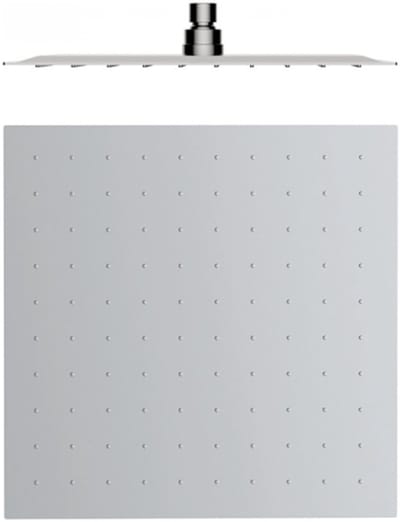 Hoofddouche 20x20cm gepolijst RVS