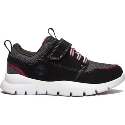 Timberland Boroughs Project Low Hook & Loop Sneaker Black Suede Taglia: 22 | Scarpe Sportive Outlet | Unisex | Nero