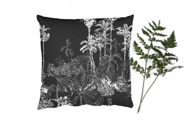 Sierkussens - Kussentjes Woonkamer - 40x40 cm - Palm - Jungle - Tropical
