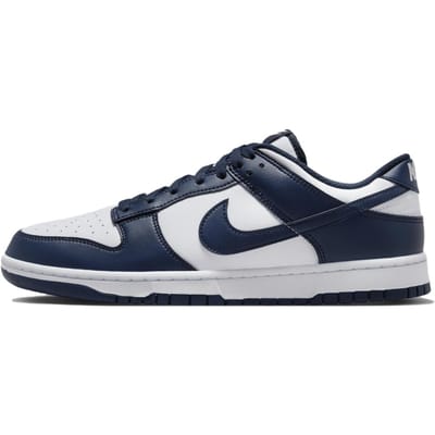 Nike Dunk Low Wit Middernachtblauw HF5441-107 44 gray