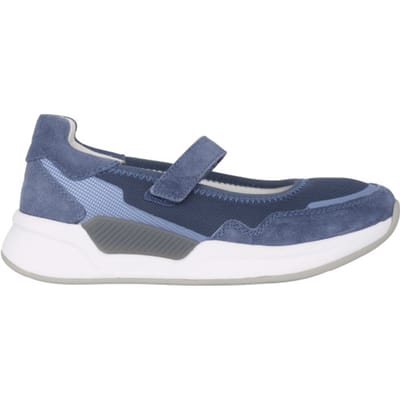 Gabor rollingsoft sensitive 26.952.26 - dames rollende wandelsneaker - Blauw - maat 38.5 (EU) 5.5 (UK)