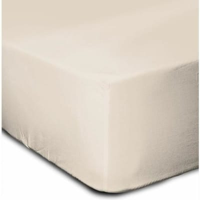Hoeslaken - 100% katoen - 140 x 190 + Hoed 35 cm - LOVELY HOME