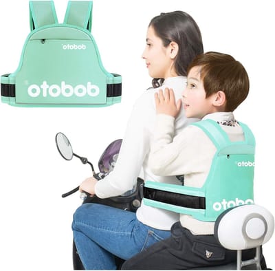Kinderauto accessoire voor veiligheid met reflecterende strepen, verstelbare gordel, geschikt voor jongens en meisjes van 1 - 10 jaar - 75 characters.
