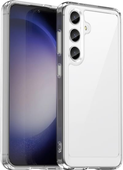 Voor Samsung Galaxy S24 5G kleurrijke serie acryl + TPU telefoonhoesje (transparant)