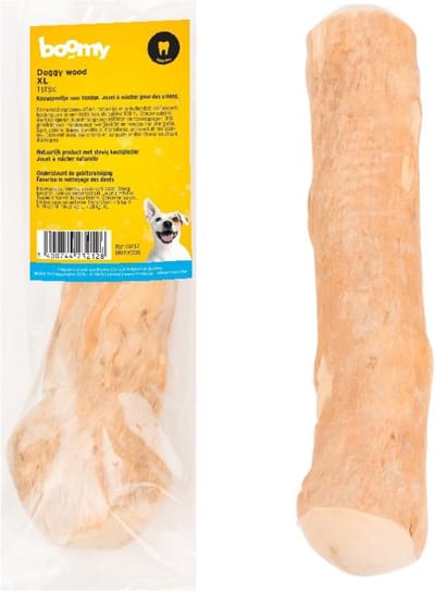 Boomy - Koffieboomhout XL - Hondensnacks - Kauwstaaf hond - Natuurlijke kauwsnack - Voor honden groter dan 20kg - 1st