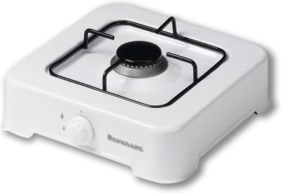 Gas cooker Ravanson K-01T (white; 1 zone)