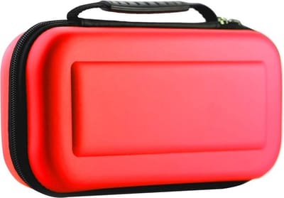 Aerocase Etui Hoes geschikt voor Nintendo Switch - Switch OLED Rood