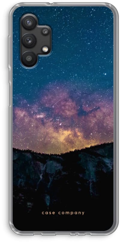 Case Company® - Hoesje geschikt voor Samsung Galaxy A32 5G hoesje - Travel to space - Soft Cover Telefoonhoesje - Bescherming aan alle Kanten en Schermrand