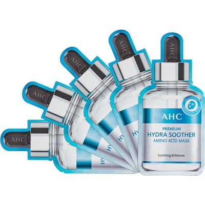 Masque Apaisant Hydra à Acides Aminés Premium Set 27ml x 5 pièces / 0.91 fl.oz.