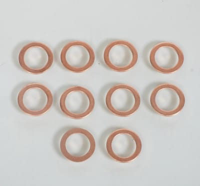 10 Joint plat en cuivre vis bouchon vidange 14x20x1.5mm pour moto scooter cross